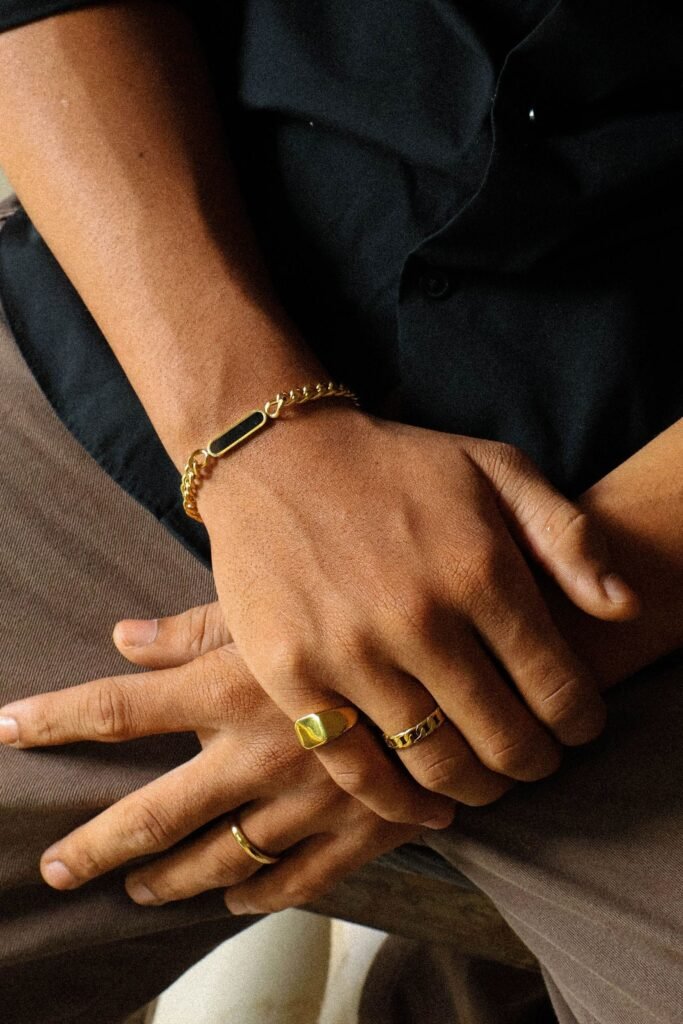 Onyx Bar Bracelet